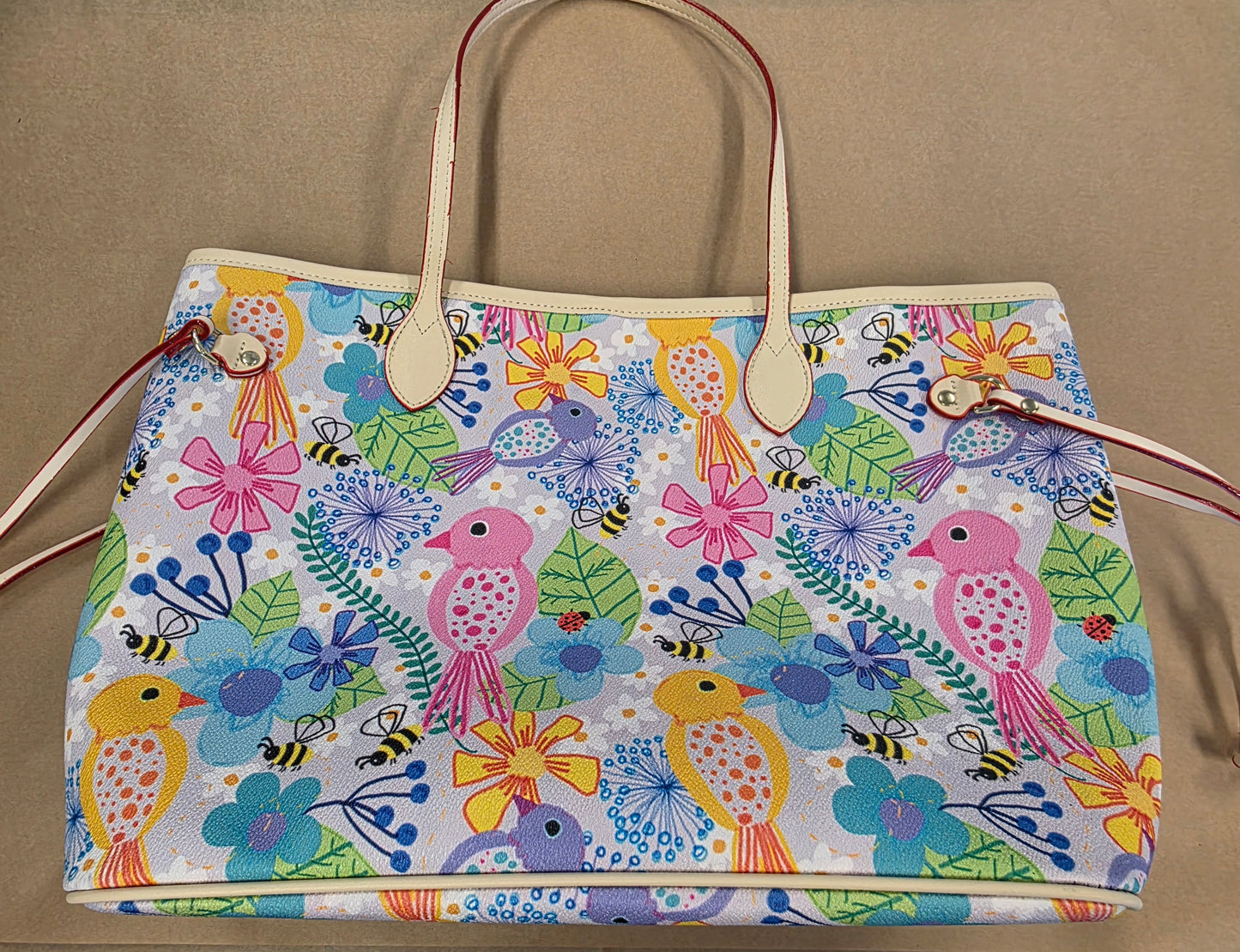 Kwaint Grannys Garden Large Ladies Bag with purse