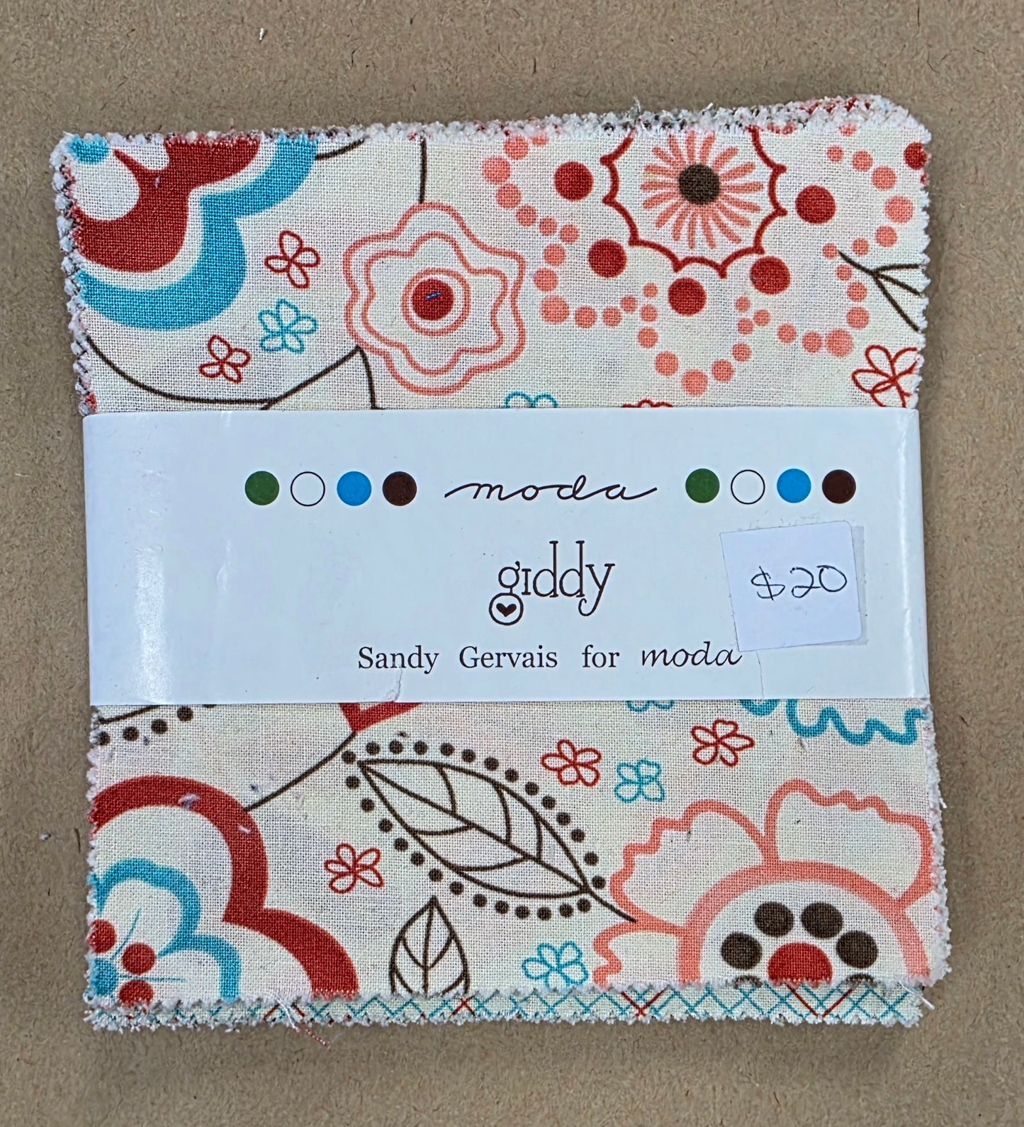 Moda Giddy Charm Pack