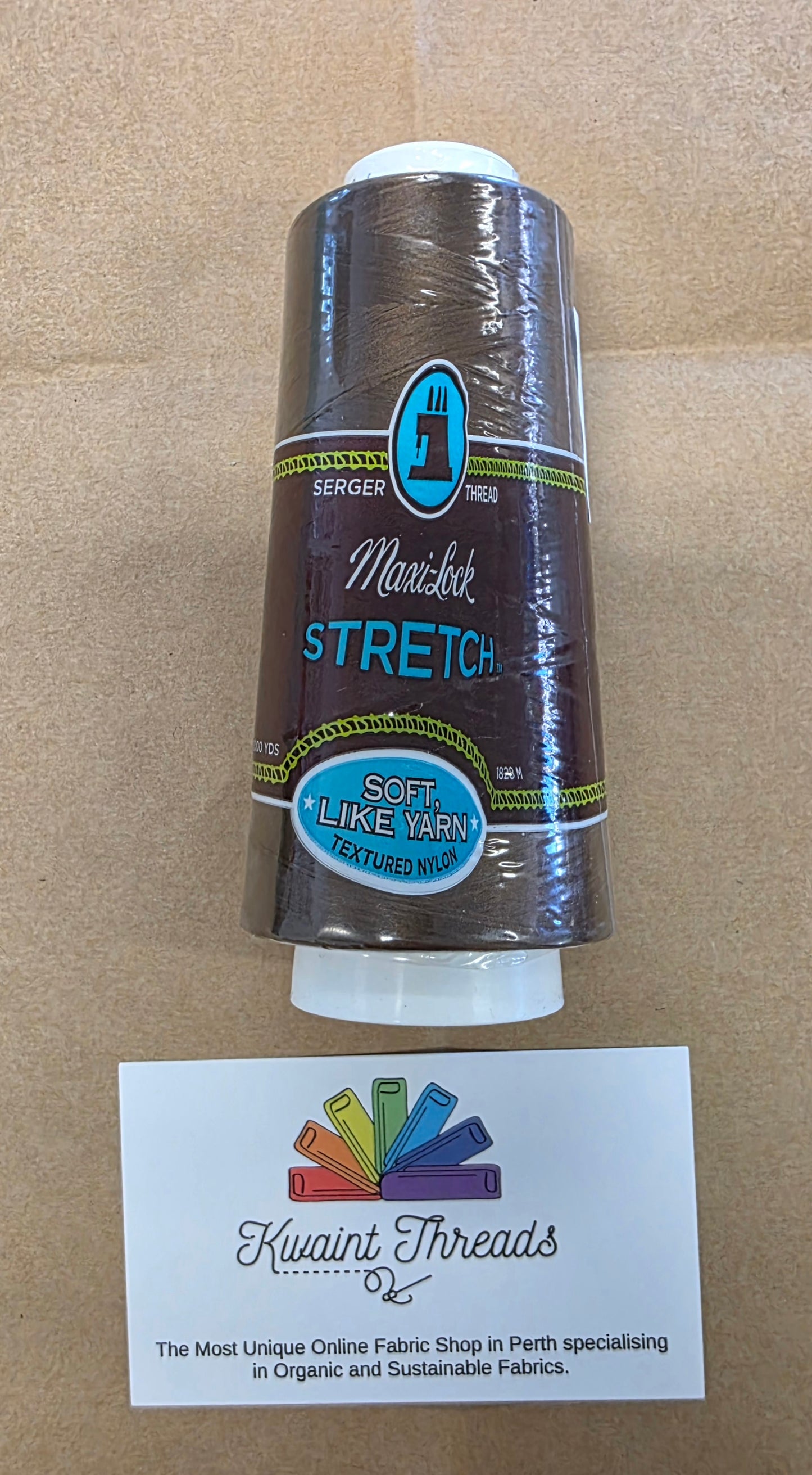 Brown Stretch Thread