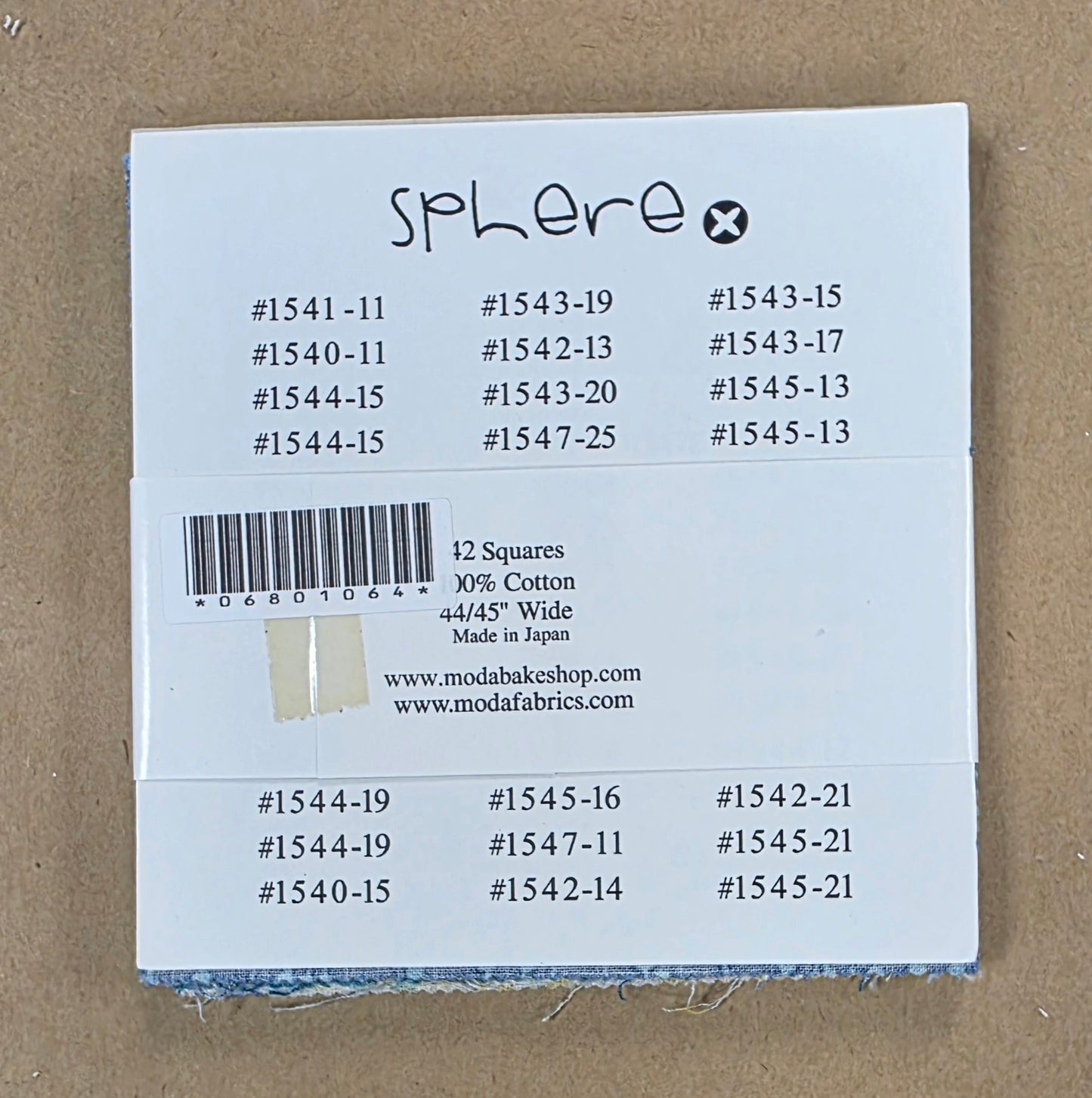 Moda Sphere Charm Pack