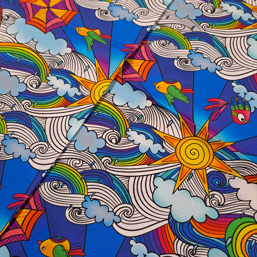 Karly Art Sunshine and Storms 150gsm Twill