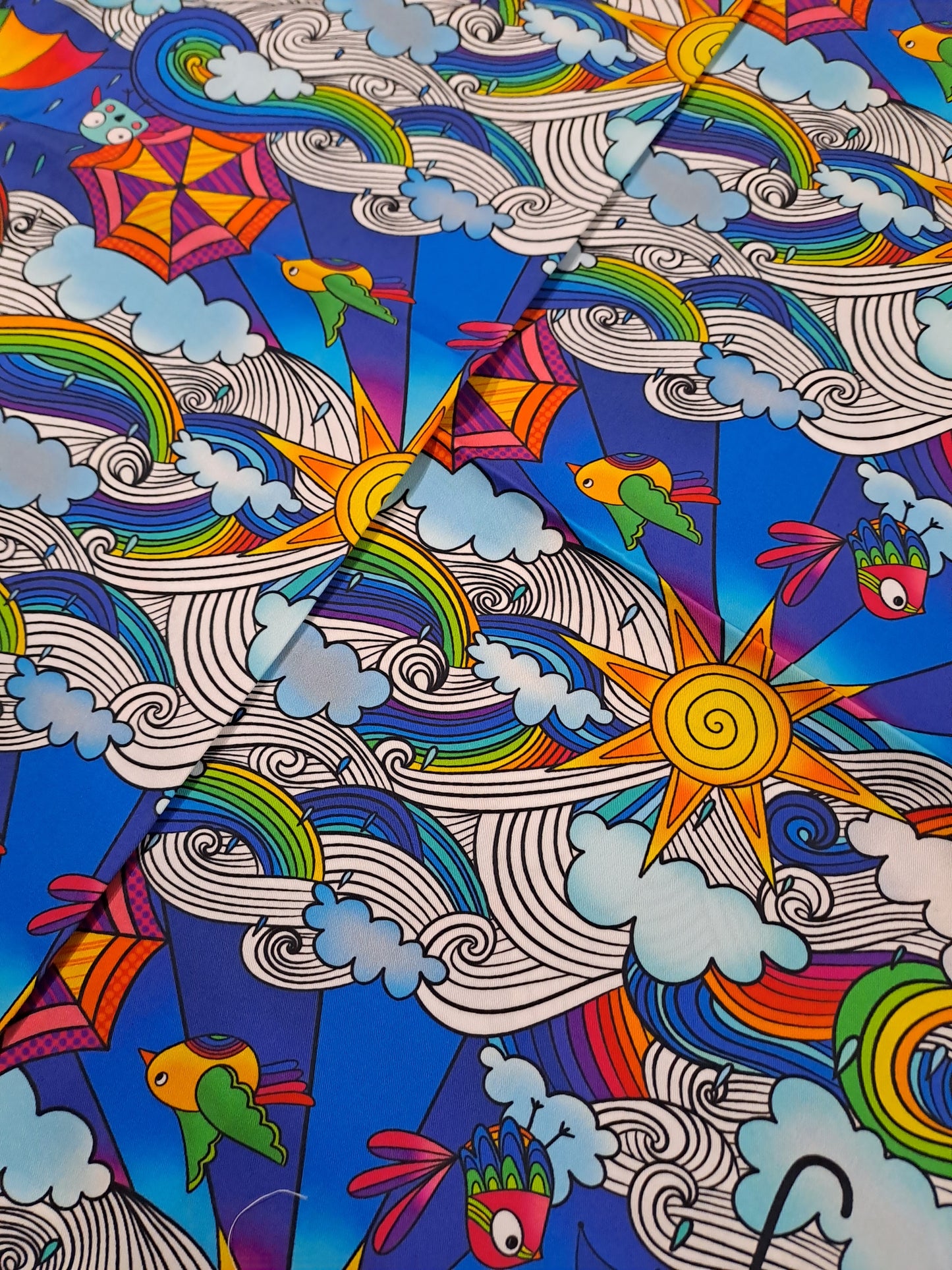 Karly Art Sunshine and Storms 150gsm Twill