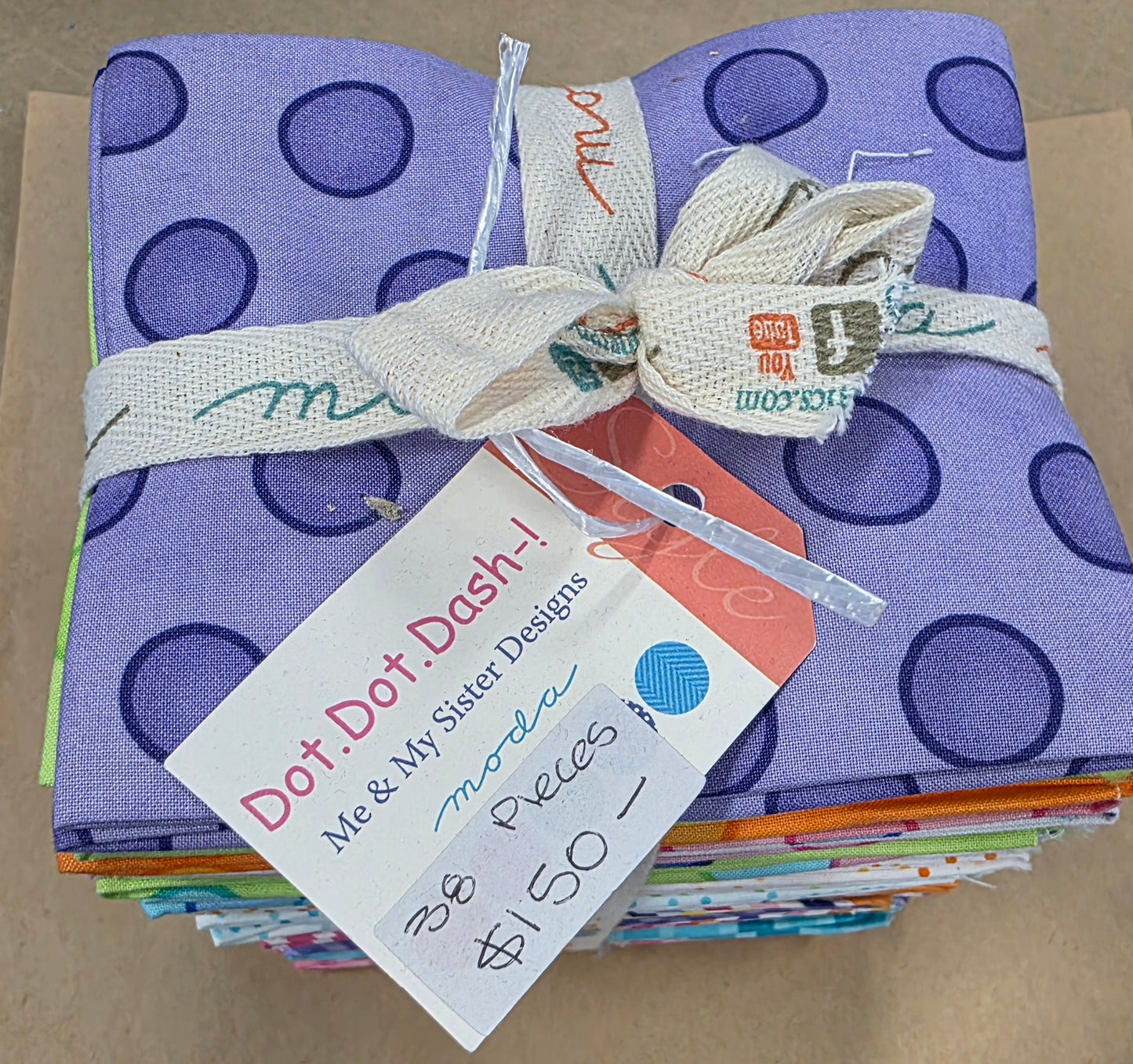 Moda Dot Dot Dash 38 piece FQ Bundle