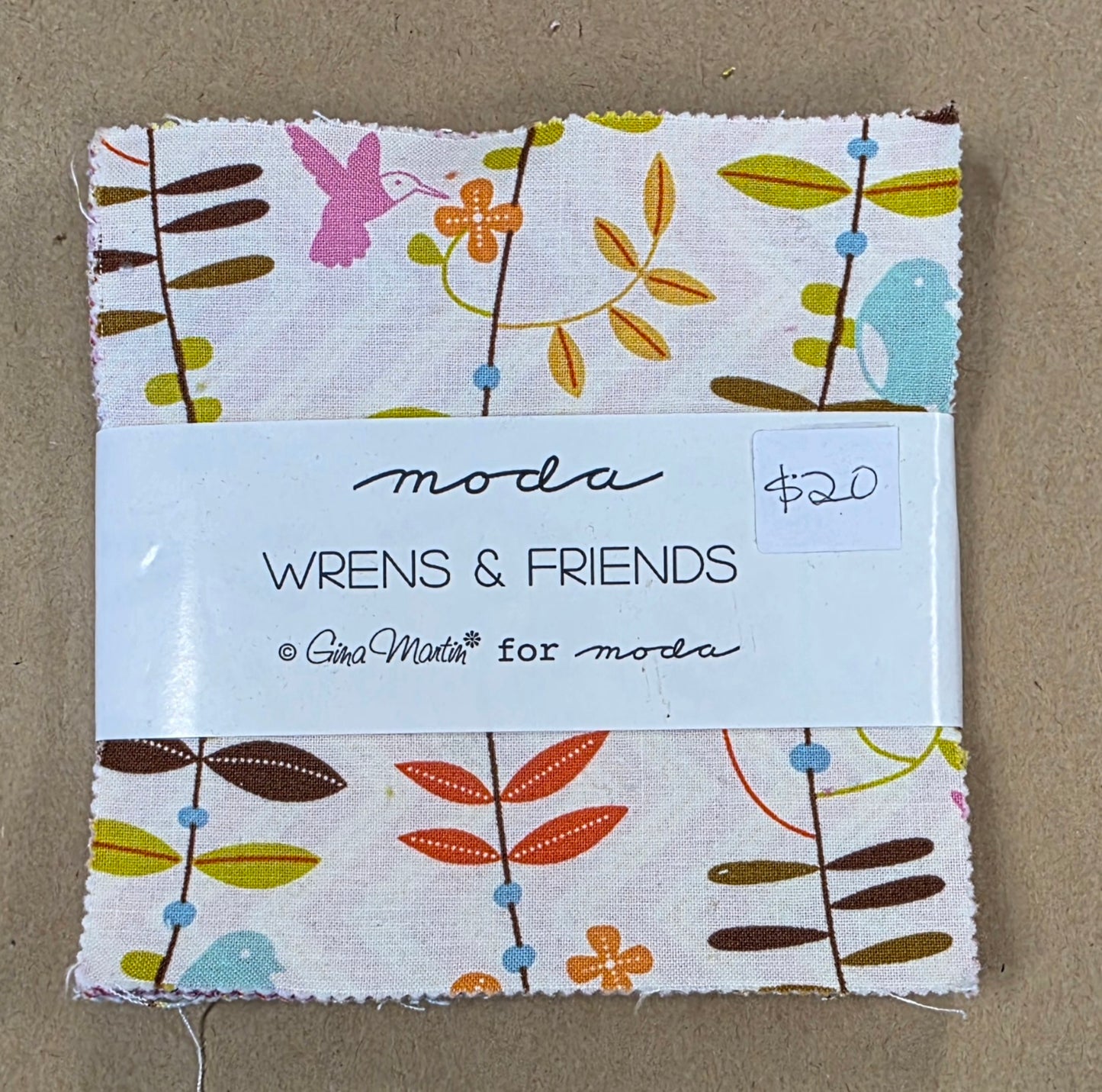 Moda Wren and Friends Charm Pack