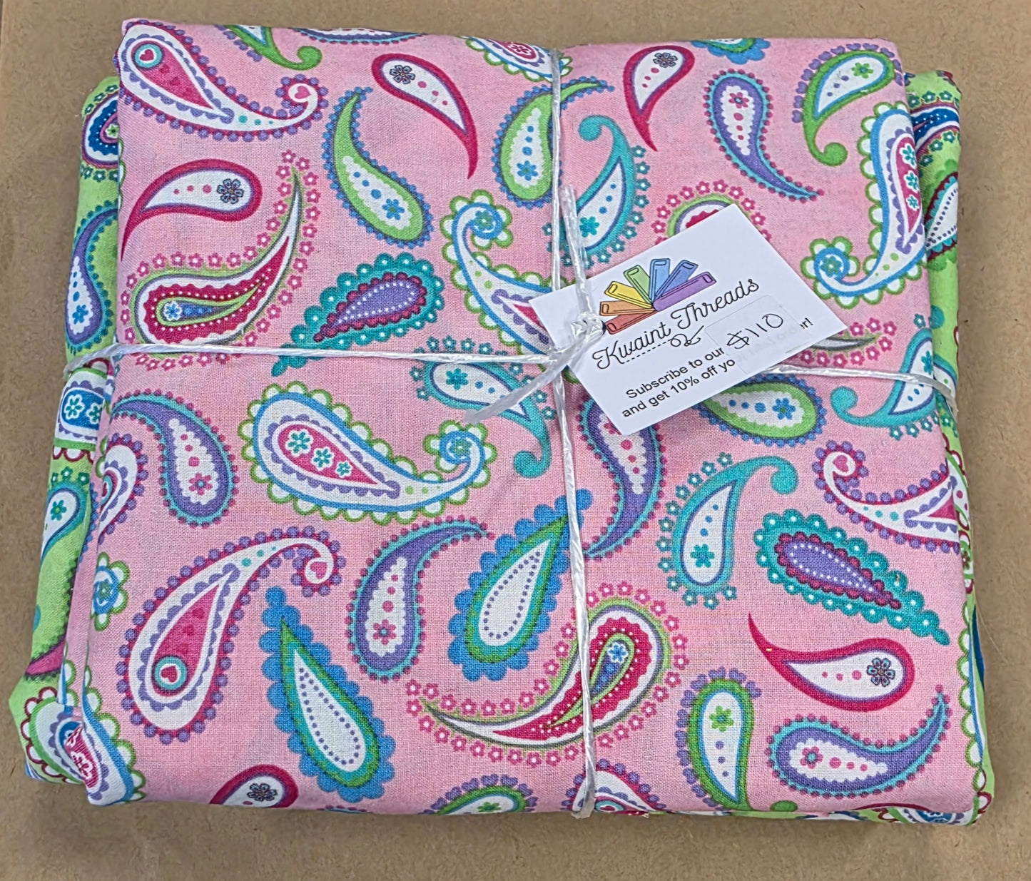 Paisley Bundle of Fabric