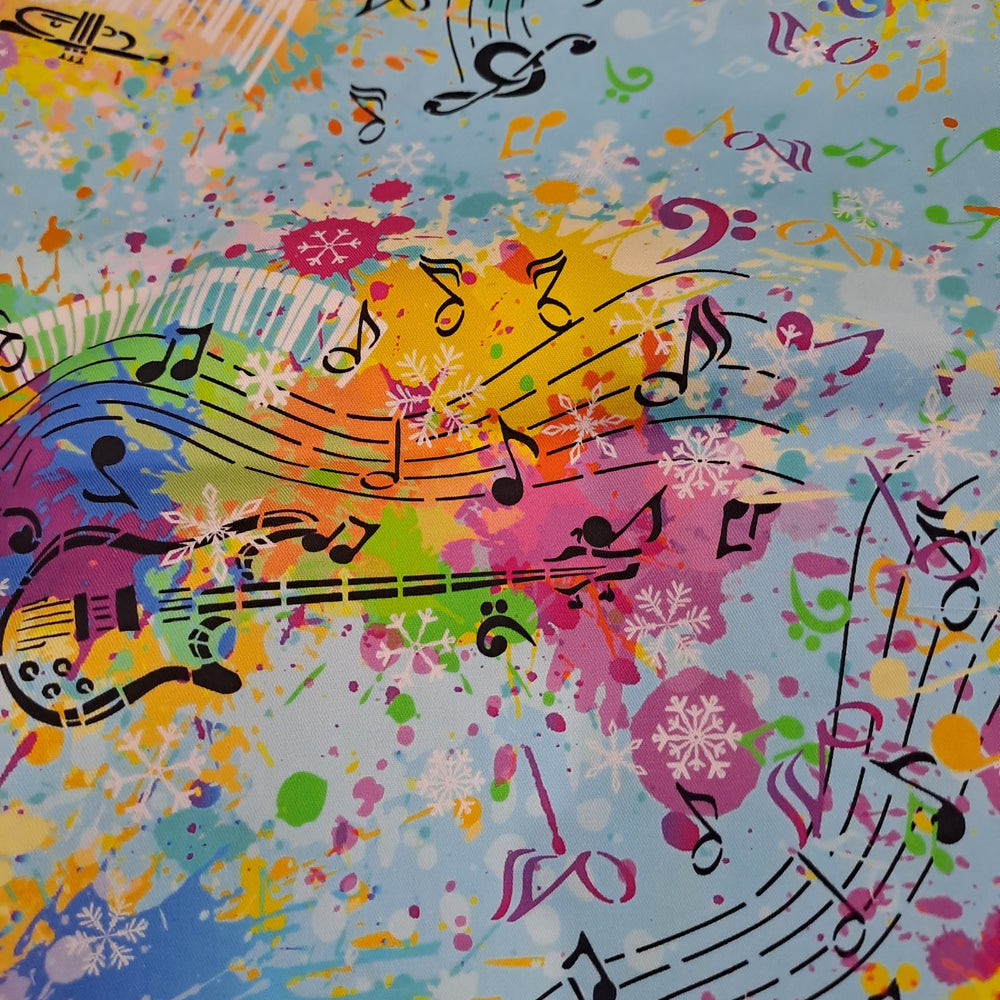 Kwaint Musical Harmony Organic 140gsm Poplin
