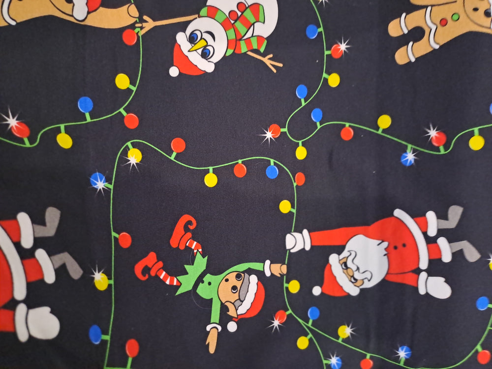Kwaint Hang around Santa 220gsm Cotton Lycra