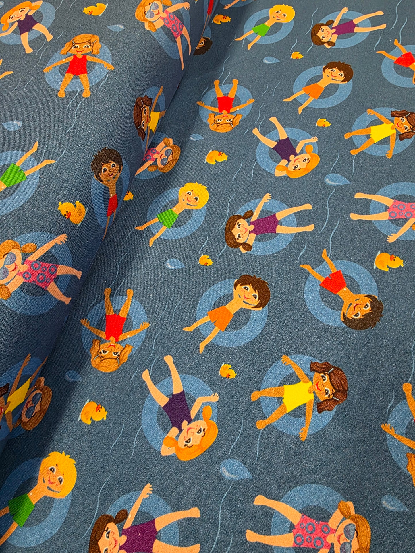 Euroknit Diabetes Awareness GOTS Cotton Lycra 220gsm