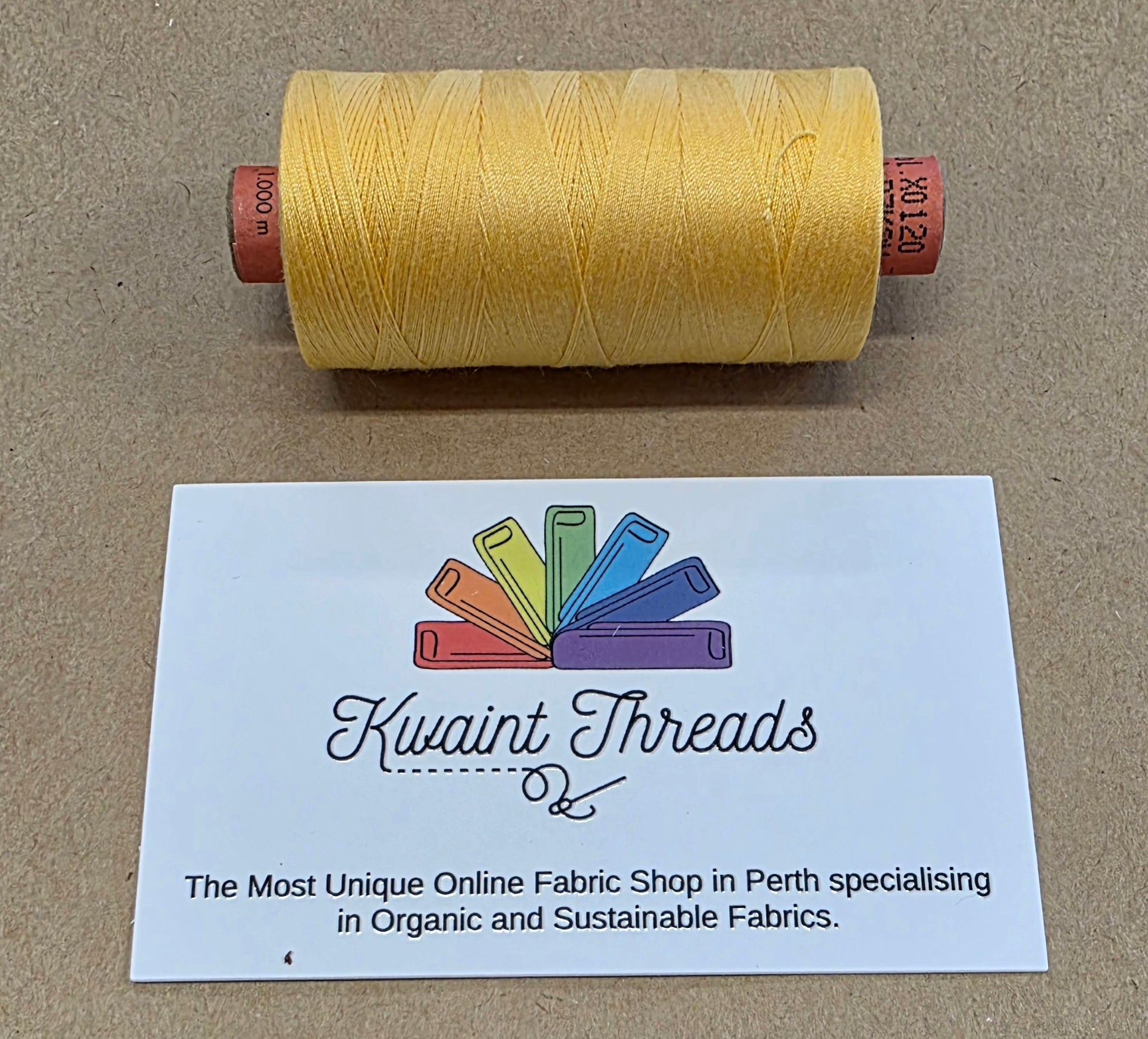 Yellow Thread Tags Rasant Yellow X0120 1000m – Kwaint Threads