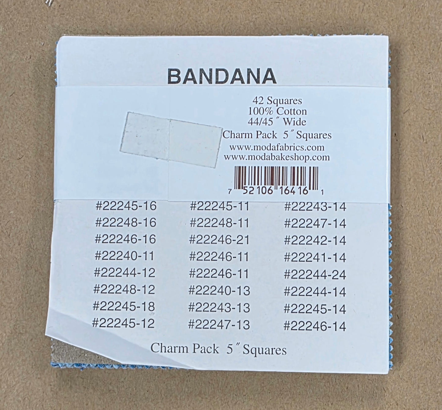 Moda Bandana Charm Pack